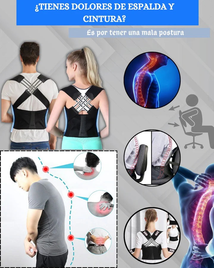Chaleco Corrector de Postura Trenzado 💪 — ¡Envío Gratis 🚚 y Paga al Recibir 💵